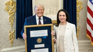 Trump took Machado's medal, but can Nobel Peace Prize be transferred?